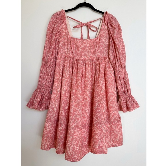 Pilcro Square Neck Babydoll Dress XXS - Picture 2 of 13